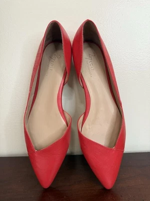 Naturalizer “Karla”  27 edit Women's pointed toe Red leather Flats in size 9 - Image 1 of 4