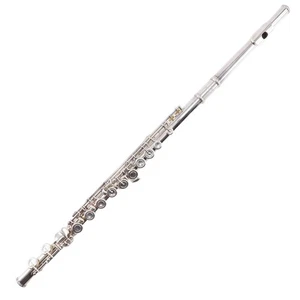 YAMAHA flute Other musical instruments YFL351 Silver lip, silver plated body _ - Picture 1 of 12