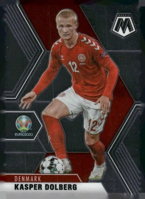 2021 Panini Mosaic UEFA EURO #39 Kasper Dolberg Denmark Soccer Card - Image 1 of 2