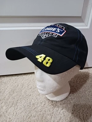 Hendrick Motorsports 25th Anv. Sombrero Lowe's #48 emitido por el equipo NASCAR Jimmie Johnson Foto 1 de 4