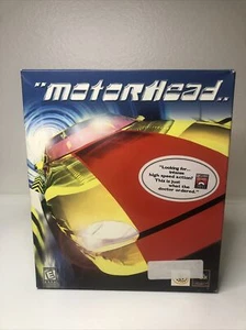 Motorhead PC Windows Big Box Brand New Sealed 1998 Vintage NOS RACING Game RARE - Picture 1 of 15