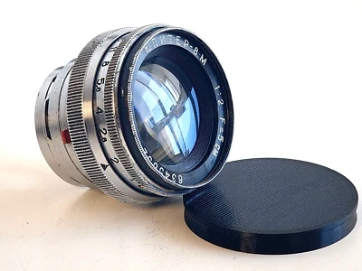 Jupiter-8M 5cm F/2, USSR Lens For Kiev Contax RF mount. s/n: 6345032 - Image 1 of 4