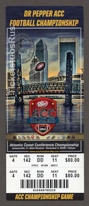 2006 ACC FOOTBALL CHAMPIONSHIP WAKE FOREST vs GEORGIA TECH 12/2/2006 Full Ticket - Picture 1 of 12