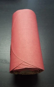 3M Red Sandpaper 400 Grit Sanding Disc Roll of 100 for DA sticky back - Picture 1 of 2