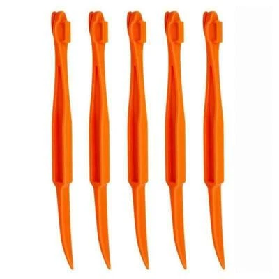 Cuchillo pelador pelador de naranja de plástico 5 piezas abridor cortador de limón cítrico EE. UU. Foto 1 de 4