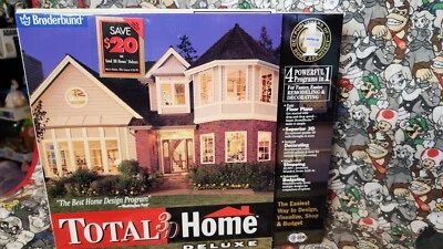 Total 3D Home Deluxe Suit Design -Software PC Windows 95/98 - Image 1 of 4