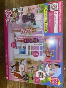 Barbie Dollhouse Playset 2 Levels and 4 Play Areas New In box *SH3* - Picture 1 of 5