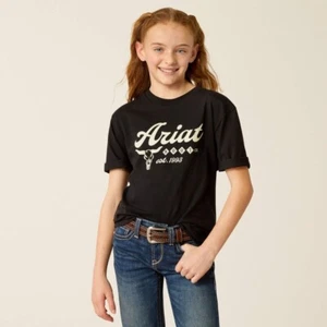 Ariat KIDS' Established Boot CO T-Shirt - 52019 - Picture 1 of 4
