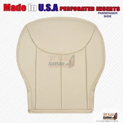 2005 2006 Mercedes Benz SL500 SL55 SL600 PASSENGER Bottom Leather Cover Beige - Image 1 of 4