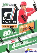 2019 Donruss Baseball HUGE EXCLUSIVE Factory Sealed 88 Card Blaster Box! HOT! 
