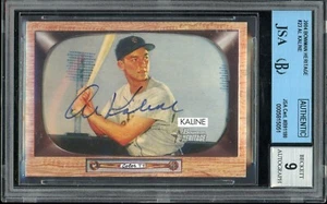 2004 Bowman Heritage Baseball #23 Al Kaline Signed Auto Beckett JSA 9 - Picture 1 of 2