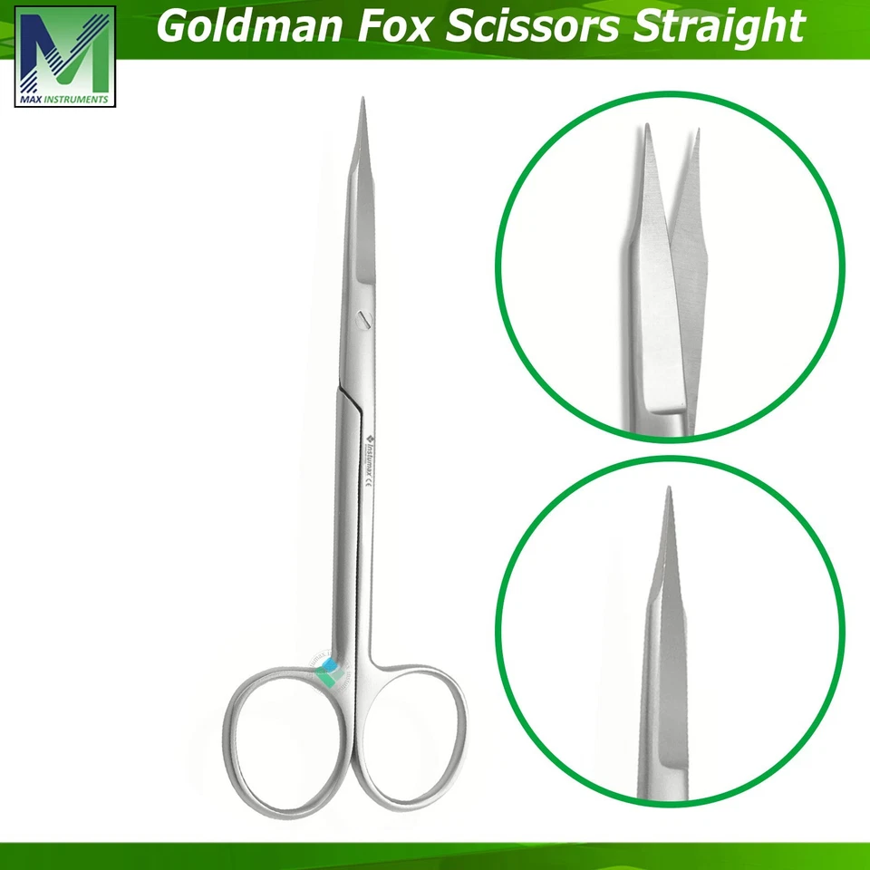 Tijeras Goldman Fox suturas de corte quirúrgico recto tejido de recorte Instumax® Foto 1 de 1