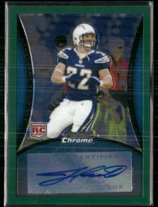 Jacob Hester 2008 Bowman Chrome Green Refractor RC Auto 112/150 - Picture 1 of 2