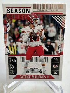 2024 Contenders Patrick Mahomes Season Ticket #50 Chiefs - Picture 1 of 2