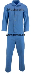 Bundeswehr Schlafanzug gebraucht gewaschen 2-teilig in 48 und 52 - Bild 1 von 2