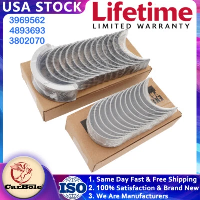 STD Rod & Main Bearing Kit for Dodge Ram 2500 3500 Pickup 5.9L / 6.7L L6 2002-10 — 第 1/4 张图片