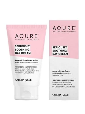 Crema de día calmante Acure Seriously crema facial sensible 1,7 OZ Foto 1 de 3