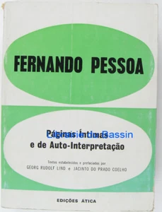 Paginas intimas e de Auto-interpretaçao Fernando Pessoa - Imagen 1 de 2