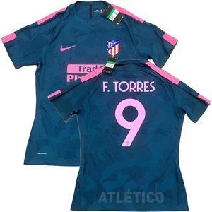 2017/18 Atletico Madrid Authentic Third Jersey #9 Fernando Torres XL Nike 3rd - Picture 1 of 20