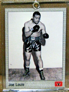 1991 AW Sports All World Boxing Joe Louis (The Brown Bomber) - Imagen 1 de 2