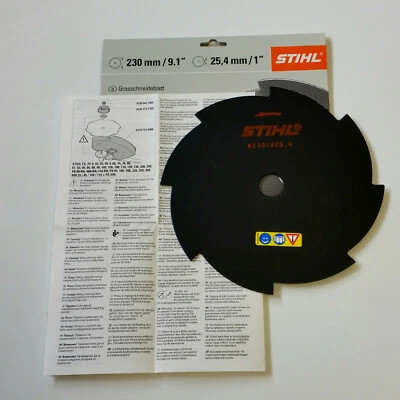 Stihl Grasschneideblatt 8-Zahn 230mm / 25,4mm, 4001 713 3803, FS55,56,70,80 -240