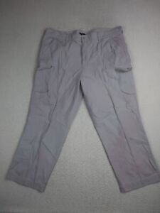 Dockers Men's Pants Size 40x28 Cargo Straight Leg Gray Mid Rise Regular Fit