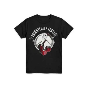 Nightmare Before Christmas Youth Boys Black Short Sleeves Graphic T-shirts: 4-16 - Picture 1 of 2
