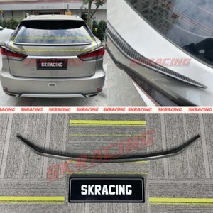 Fits Lexus RX350 450 2016-2022 Gloss Black/Carbon Fiber Rear Middle Spoiler Wing - Picture 1 of 45