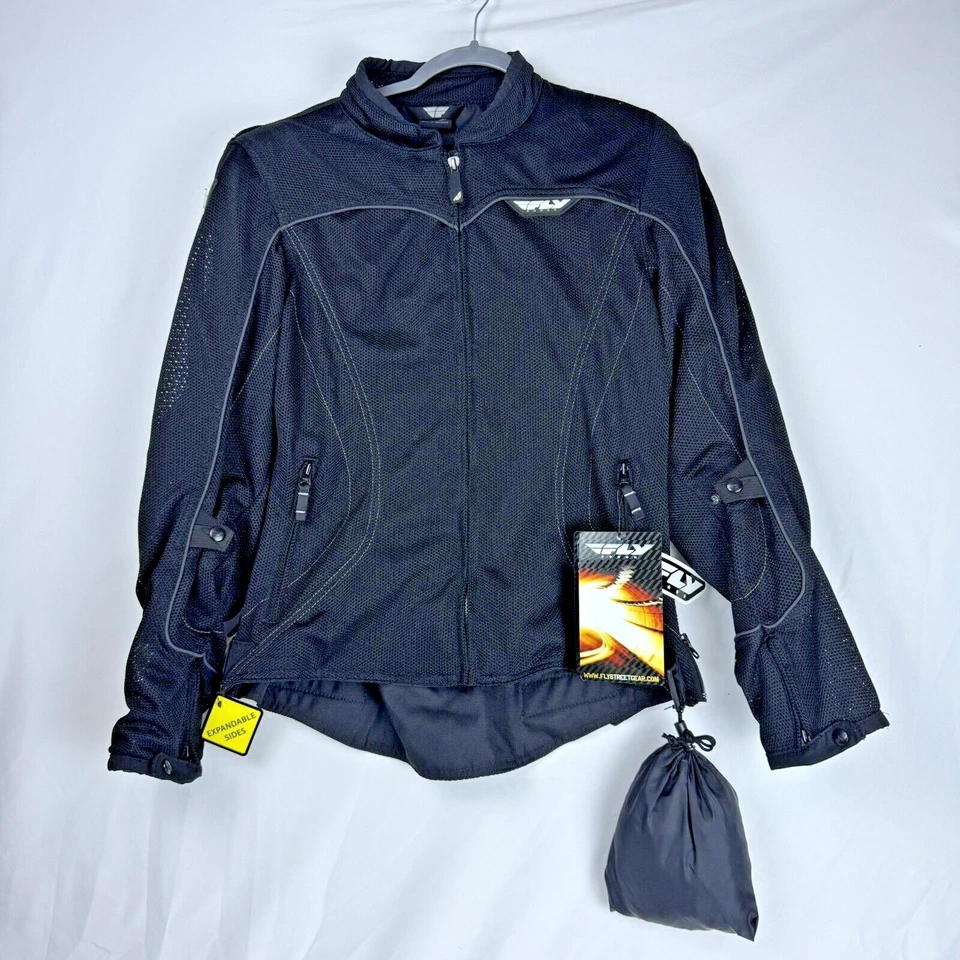 Chaqueta de equitación técnica Fly Street chaqueta de malla de aire fundente para mujer L forro extraíble Foto 1 de 4