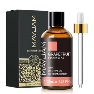 MAYJAM 100 mL Grapefruit Essential Oil 100% Pure Natural Aromatherapy Skin Hair - Picture 1 of 7