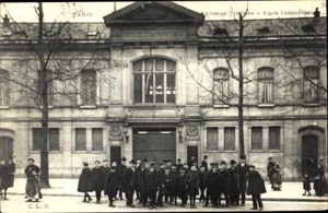 c.1910 Paris IX  District Opéra, Trudaine Avenue, Commercial School; Near Mint - Picture 1 of 2