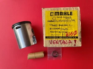BULTACO PURSANG MK9 125 cc MOD-162 PISTON MAHLE A 51,75 RECAMBIO ORIGINAL NUEVO - Imagen 1 de 4