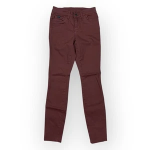 KUHL Kontour Skinny Pants Womens 2 Cinnamon Mid Rise Stretch Comfort Ankle - Picture 1 of 9