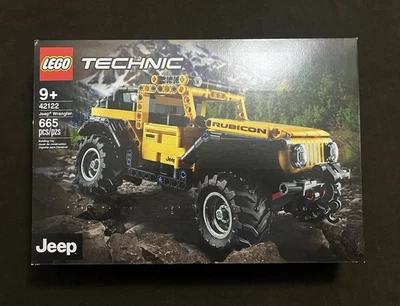 DAMAGED BOX LEGO TECHNIC Jeep Wrangler 42122 Rubicon Recreation Truck Retired - Image 1 of 4