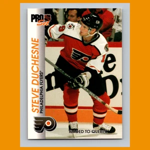Steve Duchesne #137 1992-93 Pro Set Philadelphia Flyers Hockey Card NHL - Picture 1 of 3