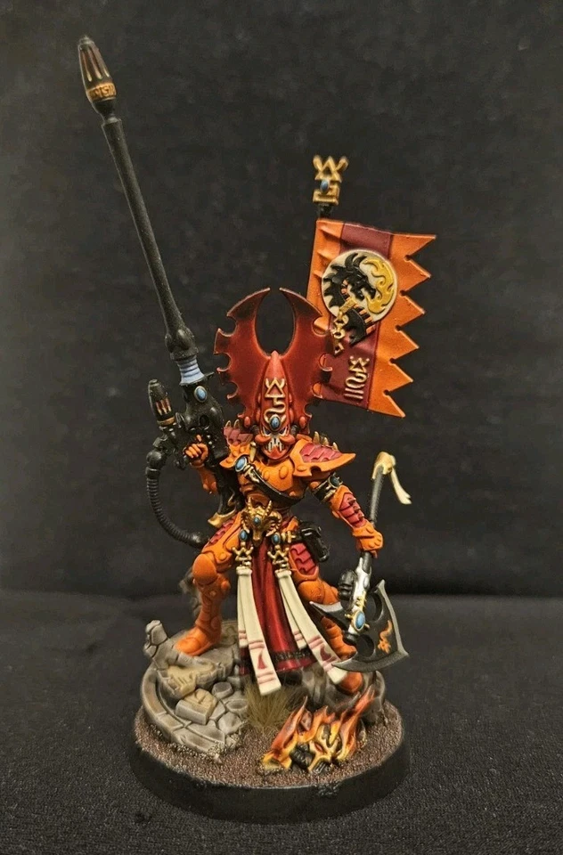 Warhammer 40k Phoenix Lord Fuegan Eldar Aeldari Pro Painted Miniature - Image 1 of 2