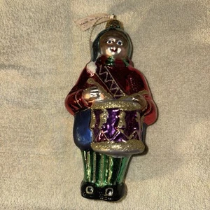 VINTAGE LITTLE DRUMMER BOY ORNAMENT MADE IN POLAND - Picture 1 of 5