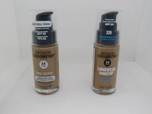 Revlon ColorStay 24HR Longwear Makeup SPF 20, 320 True Beige, Normal/Dry Skin - Picture 1 of 5