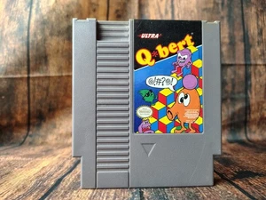 Qbert (Nintendo Entertainment System, 1989) NES Game Vintage Ultra - Picture 1 of 3