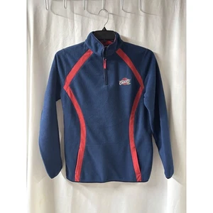 Maglione NBA Exclusive Collection Cleveland Cavaliers 1/4 zip donna taglia M - Foto 1 di 4