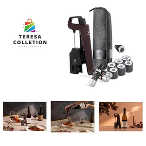 By-the-Glass Wine Saver - Timeless Six Plus mit Argon Kapseln & Belüfter - Bild 1 von 9