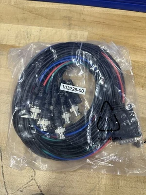 NEW! AJA Video Systems Kona 4 Breakout Cable (103226-00) - Image 1 of 4