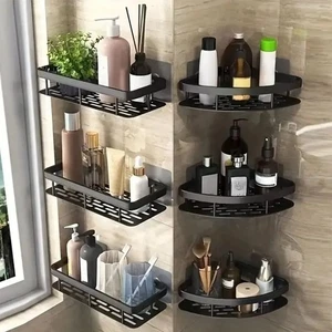 Mensola angolare bagno nuova organizer no foratura porta doccia spedizione veloce] - Foto 1 di 12