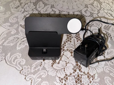 Belkin PowerHouse Black  2-In-1 Charge Dock for Apple Watch & iPhone - F8J237  - Image 1 of 2