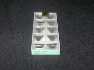 SCATOLA DI 10 INSERTI CERMET TOSHIBA TUNGALOY TPU-433 NS540 - Foto 1 di 1