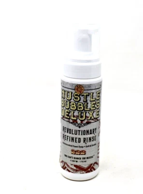 HUSTLE BUTTER DELUXE Hustle Bubbles Tattoo Aftercare Antibacterial Soap 7 fl oz Exp 04/2026 NEW