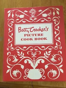 Betty Crocker's Picture Kochbuch Replik von 1950 1998 rot weiß Top Zustand - Bild 1 von 3