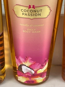 VICTORIA'S SECRET COCONUT PASSION 250ML VANILLA & COCONUT BODY WASH (NEW) - Picture 1 of 4