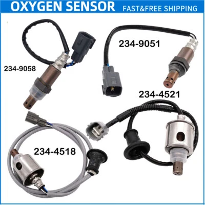 Sensor de oxígeno O2 aguas arriba + aguas abajo 4 piezas para Lexus 2006-2008 IS250 2,5 L base Foto 1 de 4