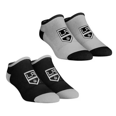 Women's Rock Em Socks Los Angeles Kings Core Team 2-Pack Low Cut Ankle Sock Set Cover